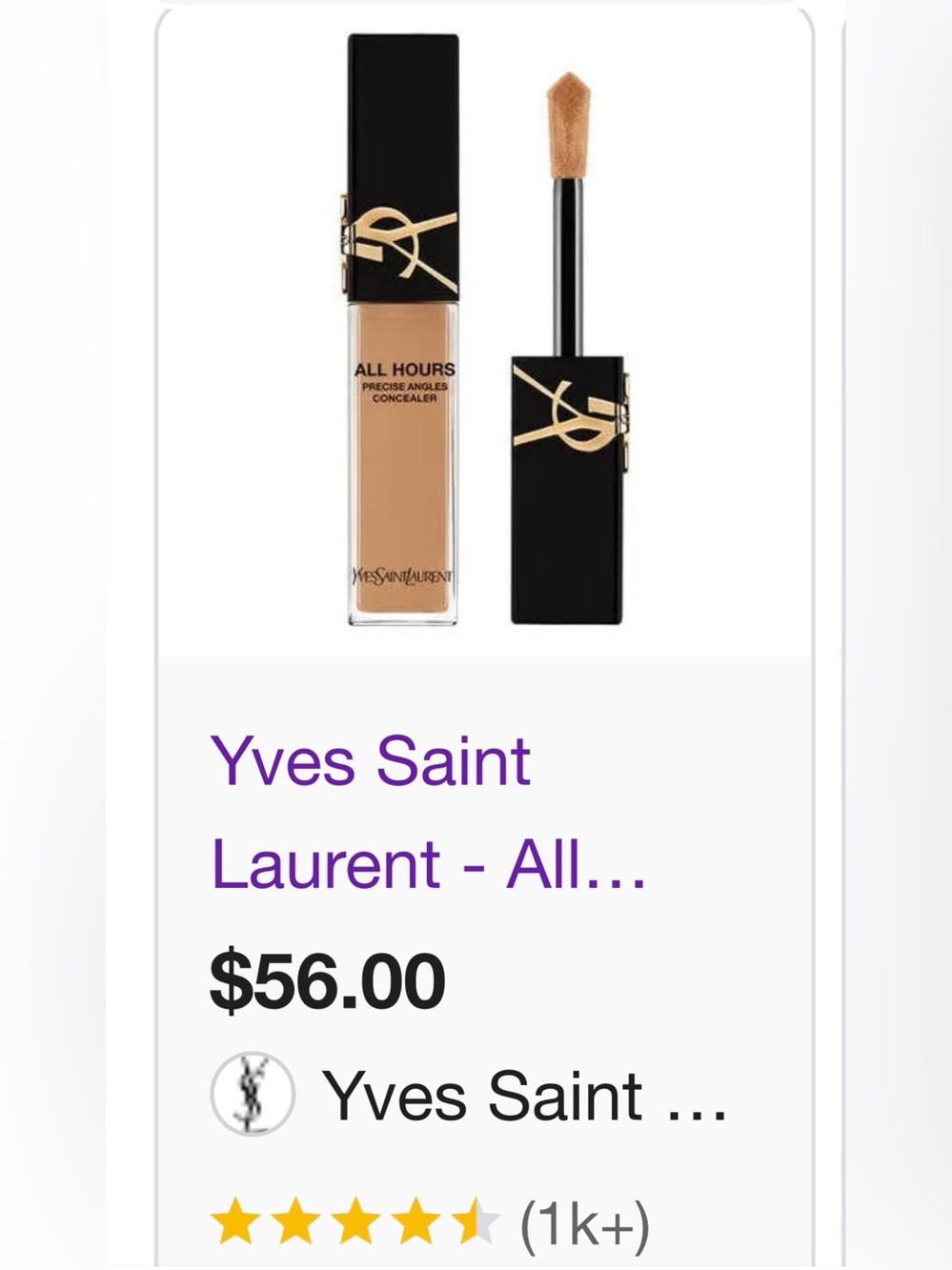 Yves Saint Laurent All Hours Concealer - Beige